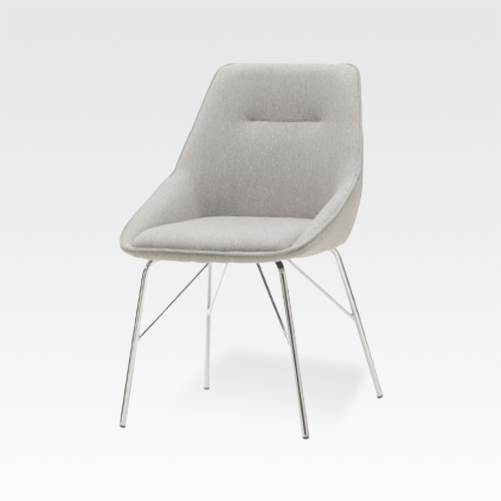 CEC-022, 카페 호텔 라운지 패브릭 철제 의자