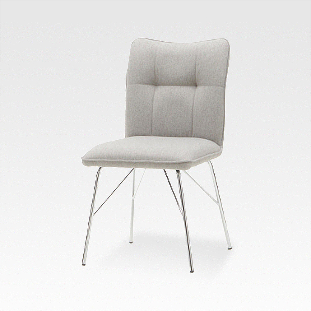 CEC-021, 카페 호텔 라운지 패브릭 철제 의자